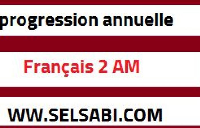 progression annuelle français 2AM PDF