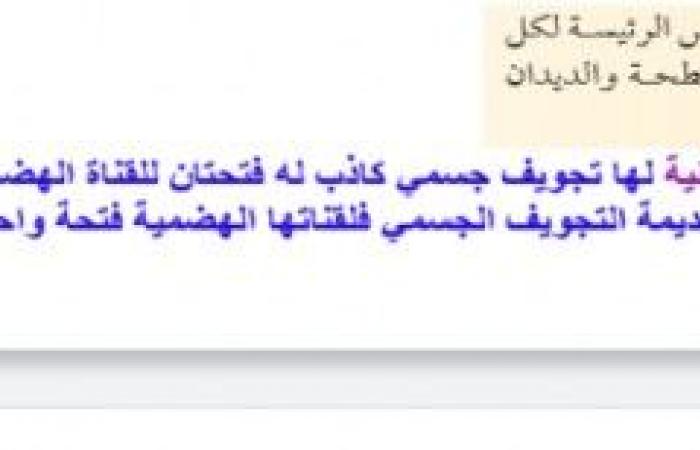 تم الإجابة عليه: قارن بين الخصائص الرئيسة لكل من الديدان المفلطحة والديدان الاسطوانية