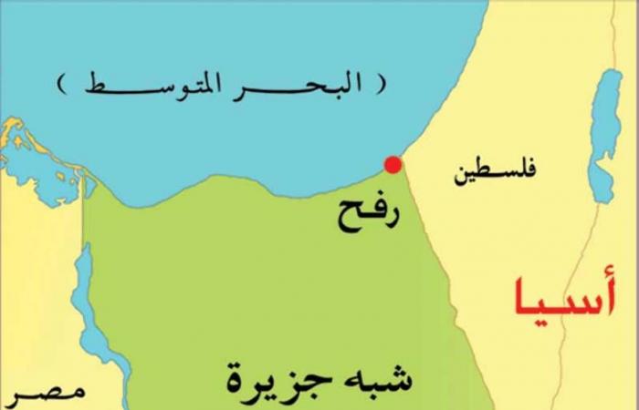 مساحة سيناء بالنسبة لمصر