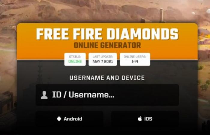 موقع cazonix.com free fire لشحن جواهر فري فاير عن طريق ال id