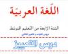 تحضير درس التمييز للسنة الرابعة متوسط الجيل الثاني