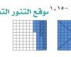 اجمع او اطرح مستعملا النماذج : 1,34 - 1,15